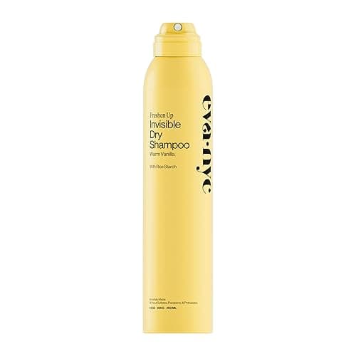 Eva NYC Invisible Dry Shampoo Spray Value Size - Oil-Absorbing, Removes Odor & No White Cast - Freshen Up Dry Shampoo For Women - For Light, Dark + Oily Hair - Warm Vanilla Scent - 7.3 oz - Image 1