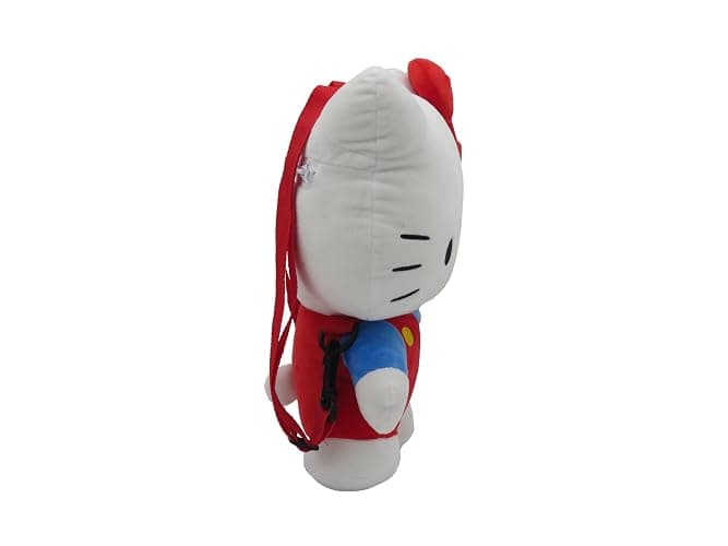 CYPBRANDS Hello Kitty Sanrio Backpack Plush Bags Figure Hello Kitty White Official Product White Estandar Casual thumbnail 4
