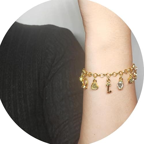 Gold Bracelets for Women Gold Charm Bracelet Jewelry Gifts thumbnail 6