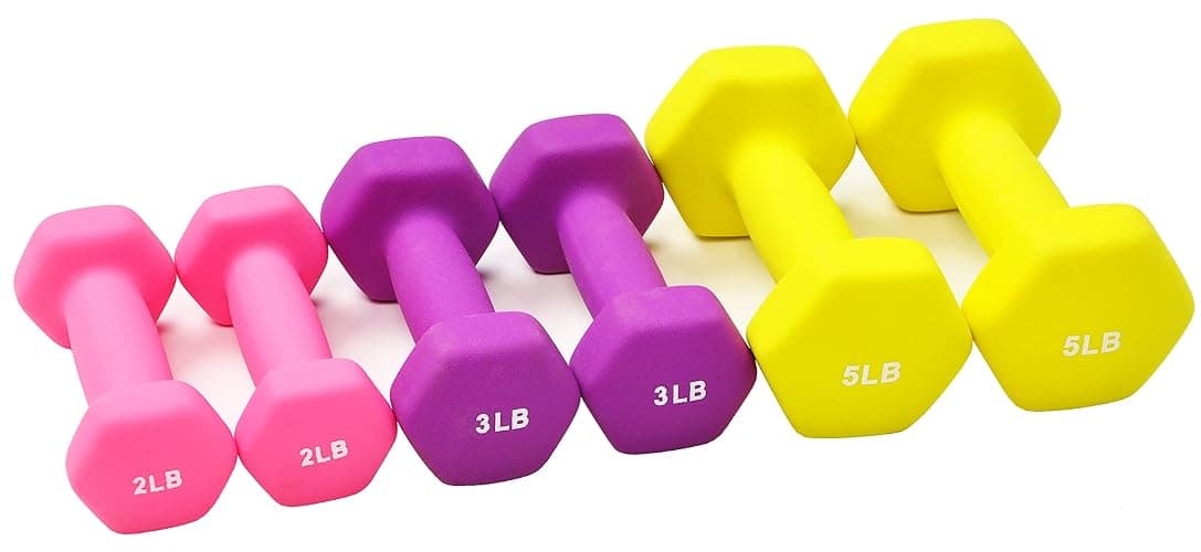 Fitvids Adjustable Dumbbell Set, Cast Iron Weight Plates with Non-Slip Ergonomic Handles, Detachable Barbell Connector for Full-Body Workouts, Compact Design for Home Gym & Small Spaces, Multiple Sizes thumbnail 4