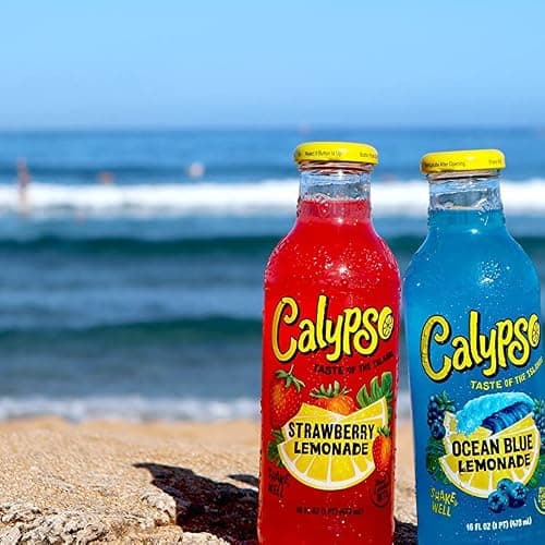 Calypso Lemonades Made with Real Fruit and Natural Flavors | 8 Flavor Variety,16 Fl Oz (Pack of 8) thumbnail 5
