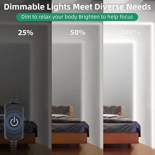 Lamomo LED Neon Rope Light, 12V White Neon LED Strip Light, 16.4ft/5m Dimmable Waterproof Strip Lighting, Silicone DIY Sign for Bedroom Indoor Home Decor (Power Adapter Included) thumbnail 3