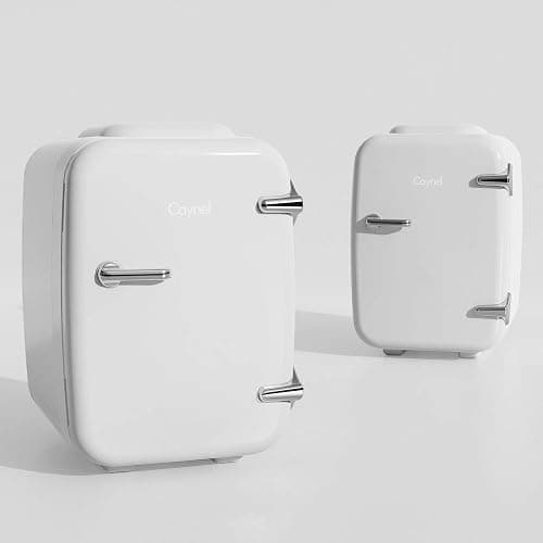 CAYNEL Mini Fridge Portable Thermoelectric 4 Liter Cooler and Warmer for Skincare, Eco Friendly Beauty Fridge For Foods,Medications, Cosmetics, Breast Milk, Medications Home and Travel thumbnail 3