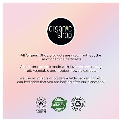 Organic Shop 250ml Body Scrub Vitamin C Yogurt Smoothie Glow thumbnail 9