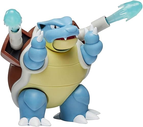 Pokémon Feature Battle Figure- Includes 4.5-Inch Blastoise - Image 1