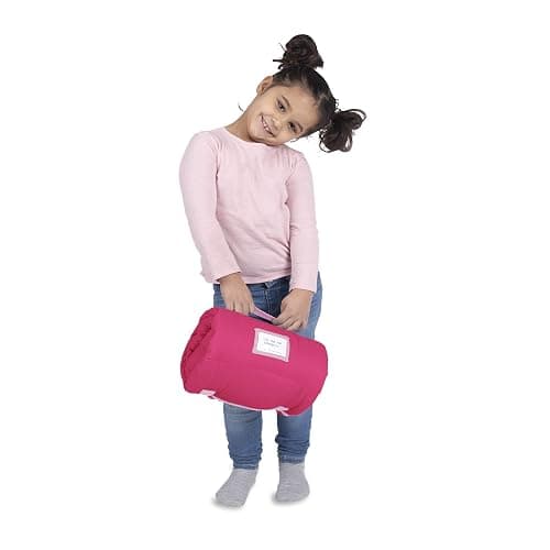 NoJo Peppa Pig I'm so Happy Toddler Nap Mat - Includes Attached Pillow and Fleece Blanket thumbnail 9