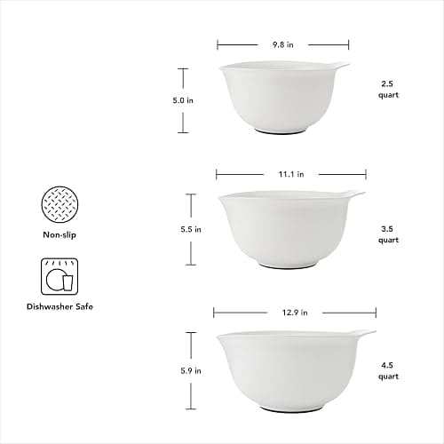 KitchenAid Universal Nesting Plastic Mixing Bowls thumbnail 3