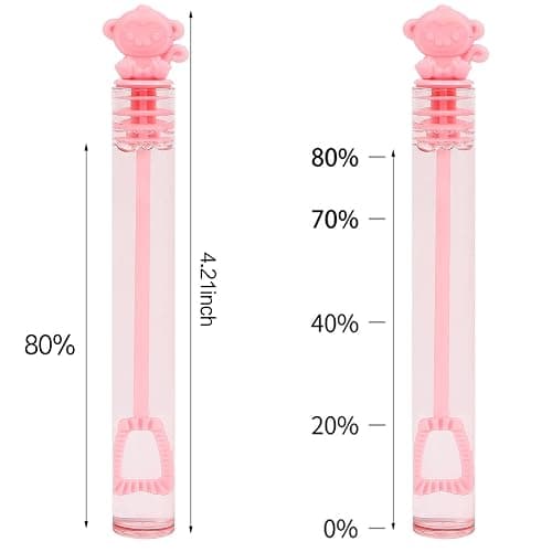 CCINEE 40pcs Mini Safari Aniaml Bubble Wands, Cute Zoo Bubbles Party Favors Bulk Jungle Bubble Sticks Toys for Birthday Safari Party Gifts School Rewards Candy Bag Stuff thumbnail 7