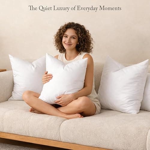 puredown® Pillow Inserts 26 x 26 Set of 2 thumbnail 5