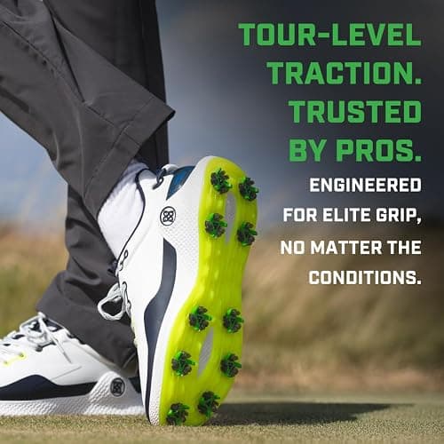 Softspikes Tour Flex Pro Golf Cleats Fast Twist 3.0-18 Spikes - Black thumbnail 6