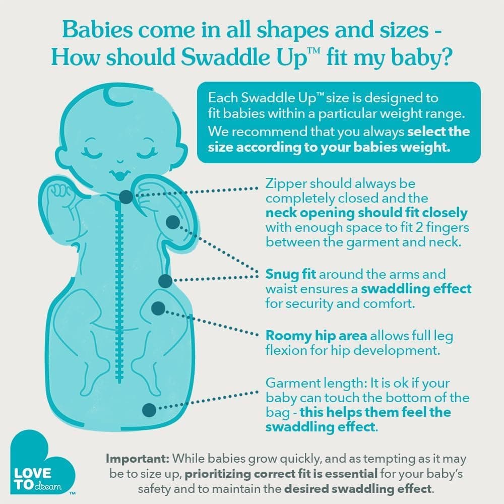 Love To Dream Swaddle UP™ Lite, Medium (6-8.5kg), Ultra-Light for Warm Room Temperatures (24-27°C), 0.2 TOG, Arms Up Position, Twin Zipper for Easy Nappy Changes, Olive thumbnail 10