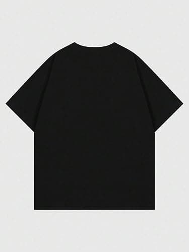 SOLY HUX Men's Oversized Graphic Tees Crew Neck Short Sleeve T Shirts | Vintage Streetwear, T Shirt Tops thumbnail 2