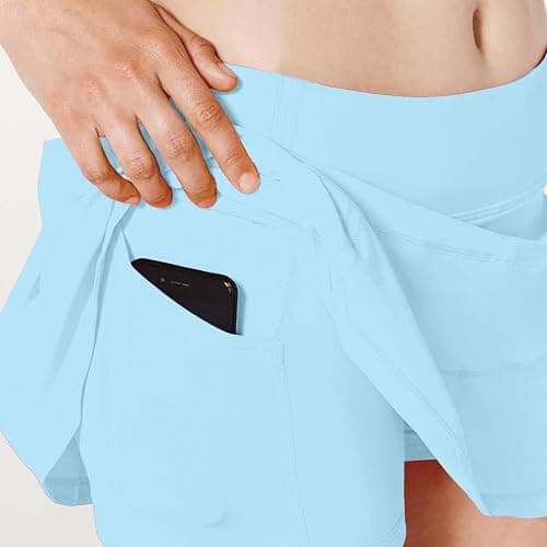 MCEDAR Athletic Tennis Golf Skorts Skirts for Women with Pocket Workout Running Sports Pleated Skirts Casual thumbnail 3