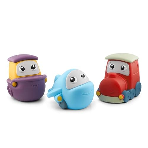 Tonies My First Travel Set - Airplane, Ship and Train Soft and Squeezable Audio Toy Figurines - Image 1