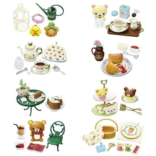 Rilakkuma Longing British Tea Time Re-ment Blind Box Series - Image 1