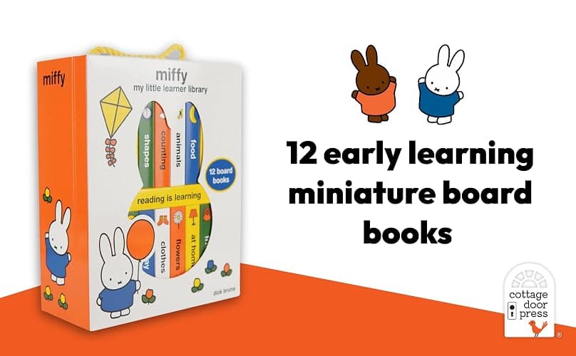 Miffy: My Little Learner Library - My First Library 12 Book Set Miffy Board Book thumbnail 3
