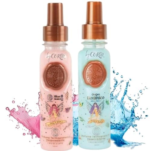 Hair Perfume - DUO Protector Termico para Cabello, Desenredante y Control Frizz Con Feromonas, Protección Solar - Ritual Seducción y Ritual Tentación Floral y Frutal 120ML - Leave in Conditioner Spray thumbnail 8