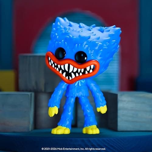 Funko POP! Games: Poppy Playtime - Huggy Wuggy | Official Merch - Collectable Vinyl Figurine for Shelf Display - Birthday Gift Idea for Fans and Collectors thumbnail 2