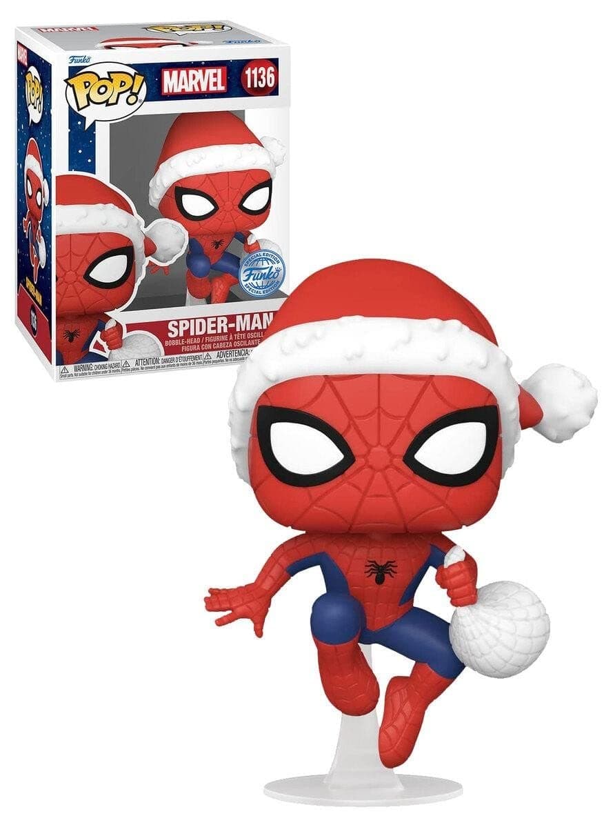 Funko PoP! Marvel - Spider-Man in Hat Year of The Spider Vinyl Figure, 10 cm Size thumbnail 3