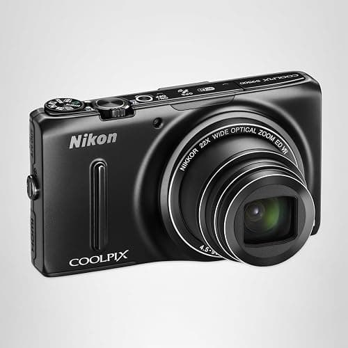Nikon COOLPIX S9500 Wi-Fi Digital Camera with 22x Zoom and GPS (Black) (OLD MODEL) thumbnail 6