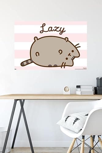 Trends International Pusheen - Lazy Wall Poster, 22.375" x 34", Premium Unframed Version thumbnail 4
