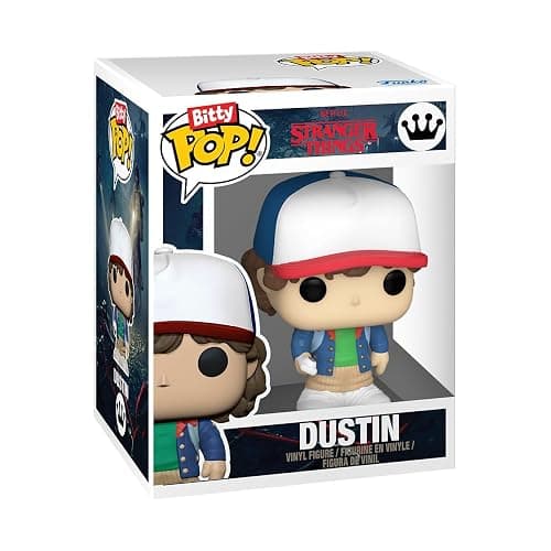 Funko Pop Bitty: Stranger Things - Dustin, Lucas, Eleven - (with Electrodes), and Mystery Chase Figure - (Style May Vary) and A Surprise Mystery Mini Figure - 0.9 Inch (2.2 Cm) Collectable thumbnail 4