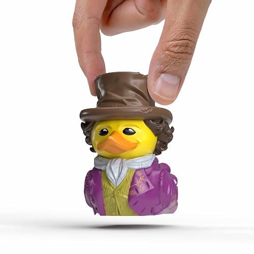 TUBBZ Mini: Willy Wonka Cosplaying Rubber Duck Vinyl Figure - Image 1