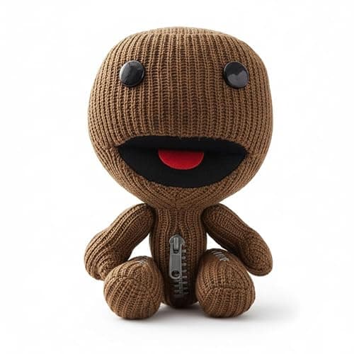 Tglmr L-ittle Big P-lanet S-ackboy Ornaments Chip Figurines Pillow Doll Merchandise Hugable Home Room Dormitory Decorations Stress Relief Doll 9.8inch - Image 1