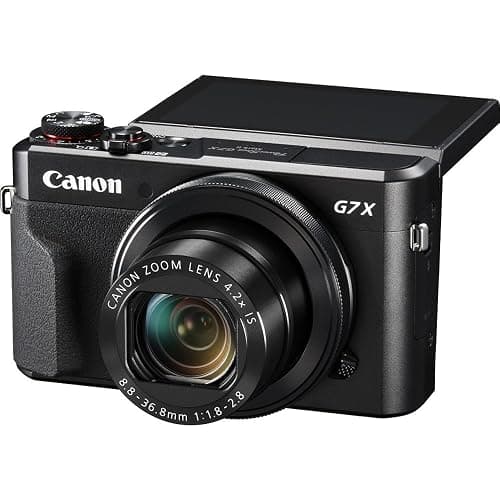 Canon PowerShot G7 X Mark II Digital Camera w/Accessory Bundle Includes Camera, Bag, 32GB SDHC Memory Card, Card Wallet + MORE thumbnail 5