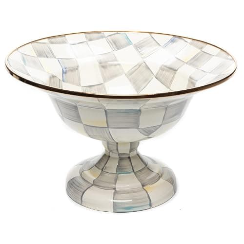 MACKENZIE-CHILDS Enamel Compote - Image 1