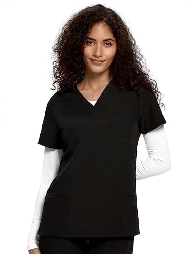 COZYFIT Underscrub Long Sleeve Women - Crew Neck Scrubs Undershirts for Nurse with Soft Fabric thumbnail 5