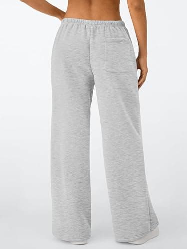 Trendy Queen Womens Wide Leg Sweatpants Baggy Drawstring Low Rise Lounge Pants 2026 Fall Joggers with Pockets thumbnail 5