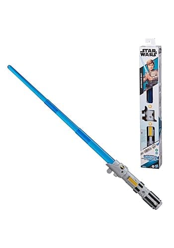 STAR WARS Lightsaber Forge Luke Skywalker Electronic Extendable Blue Lightsaber Toy, Customizable Roleplay Toy, Kids Ages 4 and Up thumbnail 4