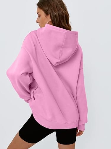 Trendy Queen Womens Oversized Hoodies Comfy Sweatshirts Fall Fashion 2025 Outfits Casual Tops Fleece Clothes with Pockets thumbnail 4