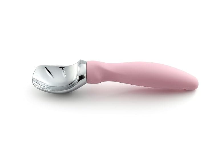 Spring Chef Ice Cream Scoop with Soft Grip Handle, Professional Heavy Duty Sturdy Scooper, Premium Kitchen Tool for Cookie Dough, Gelato, Sorbet, Pink Lemonade thumbnail 9