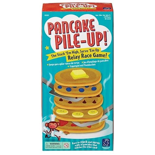 Educational Insights Pancake Pile-Up, Sequence Relay Board Game for Preschoolers, For 2-4 Players, Easter Basket Stuffers for Kids, Gift for Kids Ages 4+ thumbnail 7