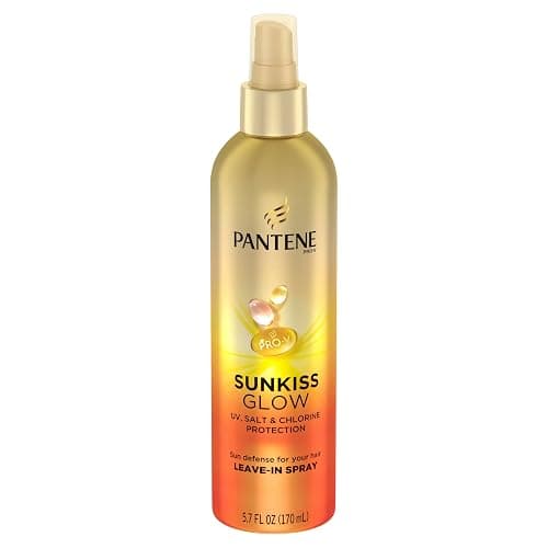 Pantene Sunkiss Glow Multitasking Spray, UV Hair Protection, Repairs Damage, Leave-In Conditioning Treatment, 5.7 oz thumbnail 11