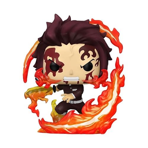 Funko POP! Plus: Demon Slayer - Tanjiro Kamado (Dancing Flash) | Official Anime Merch - Collectable Vinyl Figurine for Shelf Display - Birthday Gift Idea for Fans and Collectors thumbnail 2