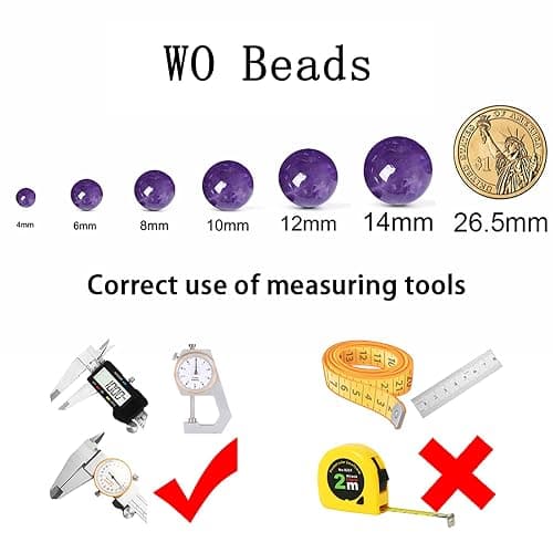 60PCS 6MM Natural Stone Colorful Selenite Gypsum Beads Round Loose Beads for Jewelry Making DIY Bracelet Necklace Accessories 15" Energy Healing Power Stone Beads thumbnail 7