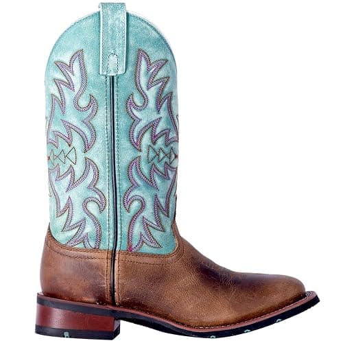 Laredo Womens Vanessa Snip Toe Dress Boots Mid Calf Mid Heel 2-3" - Black, Brown - Image 1
