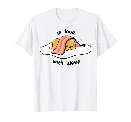 Gudetama in Love with Sleep Tee Shirt T-Shirt - Image 1