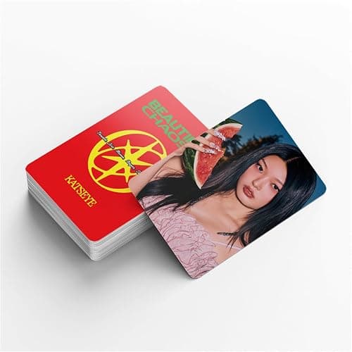 32PC KATSEYE Stickers+60PC Lomo KATSEYE Photocards Novel Idol Album Cards Set Mini Merch Photocards Set Fans Gift Girls Fans thumbnail 7