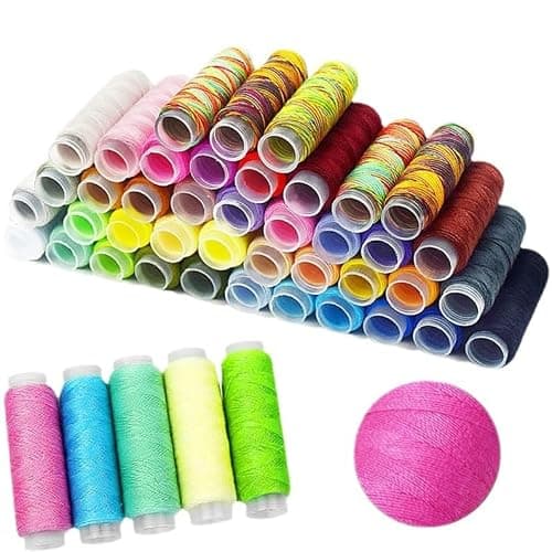 FNV Sewing kit, 229 pcs Sewing Accessories, Friendly for Beginner and Professional for Worker, Suitable for Travel, Home, School and DIY Gift, Needles, Scissors, 41XL Thread Spools thumbnail 5
