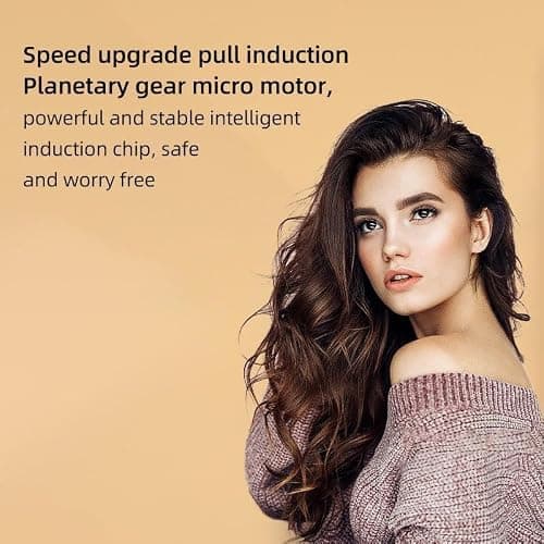 PretiHom Fully automatic lazy curling stick, electric rotary curler, large curling without damaging hair 32mm Comfort Hair Curler thumbnail 5