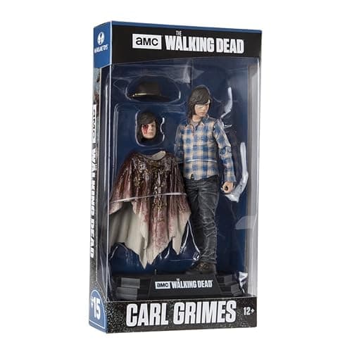 McFarlane Toys The Walking Dead Carl Grimes 7" Collectible Action Figure thumbnail 2