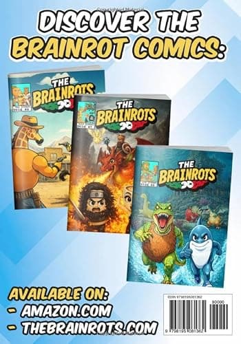 The Adventures of SIX SEVEN - Volume 2 - [English Version] 67 Italian Brainrot Character: Three complete mini-stories of Six Seven, character from the comic series “The Brainrots” Comics thumbnail 2