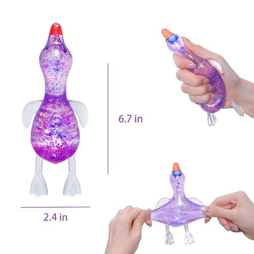 5 Pack Squishy Fidget Squeeze Toys Squishies Axolotl Squishys Box (Animal) thumbnail 6
