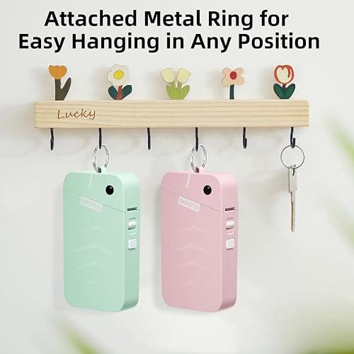 ORGSTA S001 Label Maker Machine with Tape, Portable Bluetooth Label Maker for Home and Office Organization, Thermal Label Printer Mini Label Maker with Multiple Templates, Pink - Pink thumbnail 5