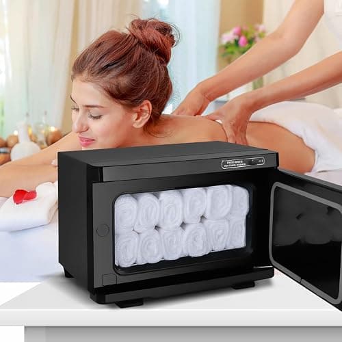 Hot Towel Warmer, 8L Towel Warmer Spa, Towel Warmer for Facials, Professional Towel Warmer, Small Towel Warmer Cabinet, Suitable for Spa, Salon, Barbershop, Esthetician… thumbnail 4