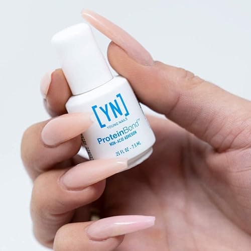 Young Nails Protein Bond - Non-Acidic Nail Primer, Enhanced Adhesion for Gel Polish & Acrylic, Nail Dehydrator, PH Bonder for Gel Nails, 0.25 oz thumbnail 3
